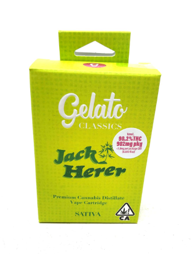 GLEATO - JACK HERER 1.0 GRAM CARTRIDGE