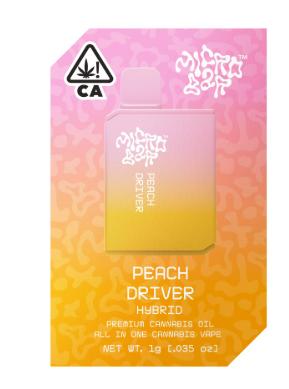 MICROBAR - PEACH DRIVER 1.0 GRAM ALL IN ONE