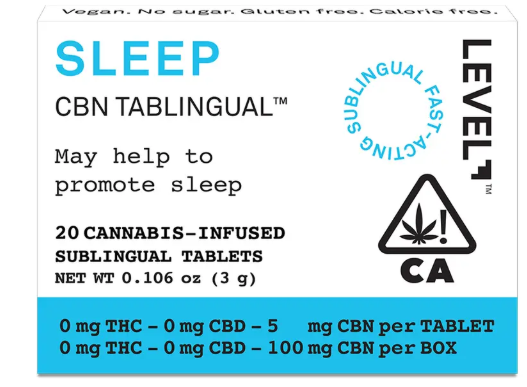 LEVEL - SLEEP CBN TABLETS