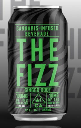THE FIZZ - GINGER ROOT 100MG SODA