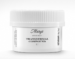 MARYS MEDICINALS - TRANSDERMAL COMPOUND - RELIEF - CBD:THC - 250MG:250MG