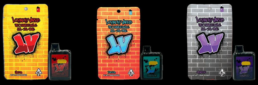 LOYALTY VAPE - GUAVA GELATO 1.0 GRAM ALL IN ONE