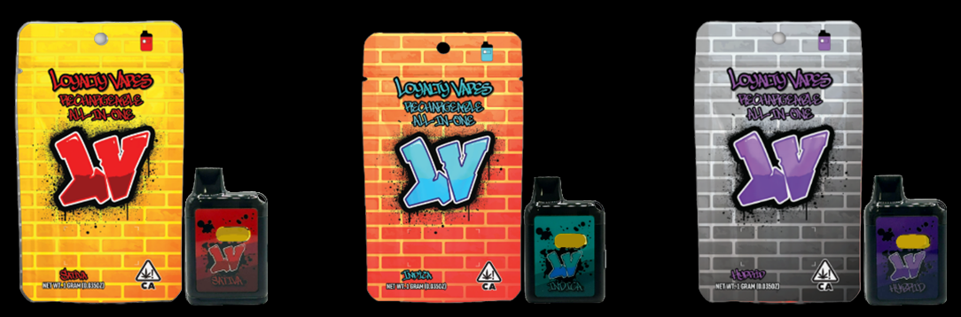 LOYALTY VAPE - JELLY RANCHER 1.0 GRAM ALL IN ONE
