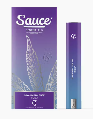 SAUCE - GRANDADDY PURP 1.25 GRAM LIVE RESIN ALL IN ONE