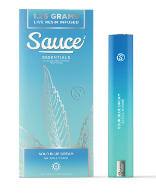 SAUCE - BLUE DREAM 1.25 GRAM LIVE RESIN ALL IN ONE
