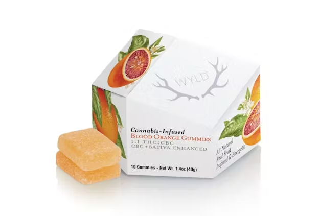 WYLD - BLOOD ORANGE 1:1 GUMMIES - THC/CBC