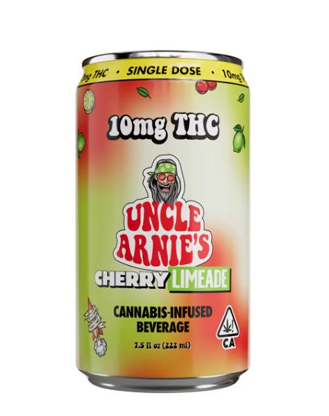 UNCLE ARNIES- CHERRY LIMEADE- 10MG THC CAN