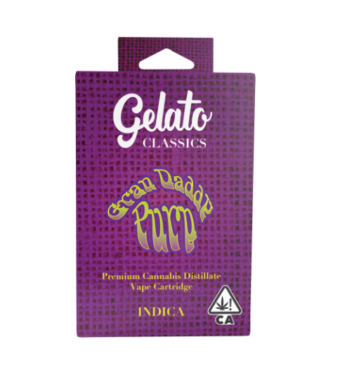 GELATO - GRAND DADDY PURP 1.0 GRAM CLASSIC CARTRIDGE