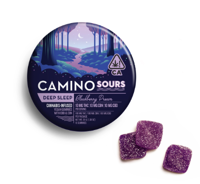 CAMINO - BLACKBERRY DREAM THC:CBD:CBD 1:1:1 GUMMIES