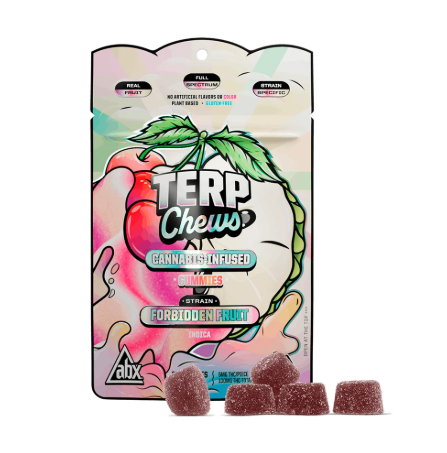 ABX TERP CHEWS- FORBIDDEN FRUIT 100MG GUMMIES 20PK