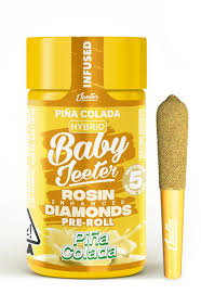 BABY JEETER PINA COLADA .5G INFUSED PREROLL 5PK
