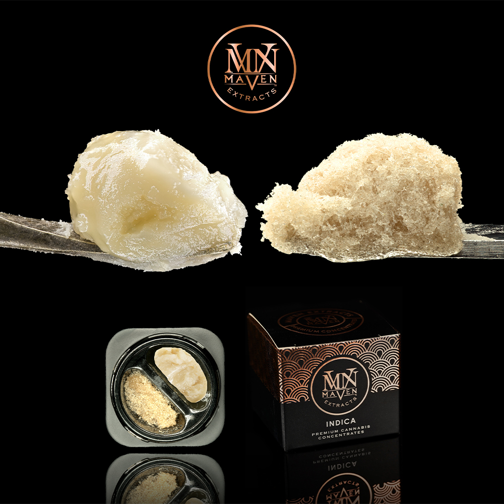 MAVEN UMAMI BUTTER 1G COLD CURED LIVE ROSIN X 90U HASH DUO