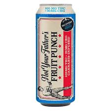 NYF - FRUIT PUNCH | 16OZ SODA 100MG + CBG