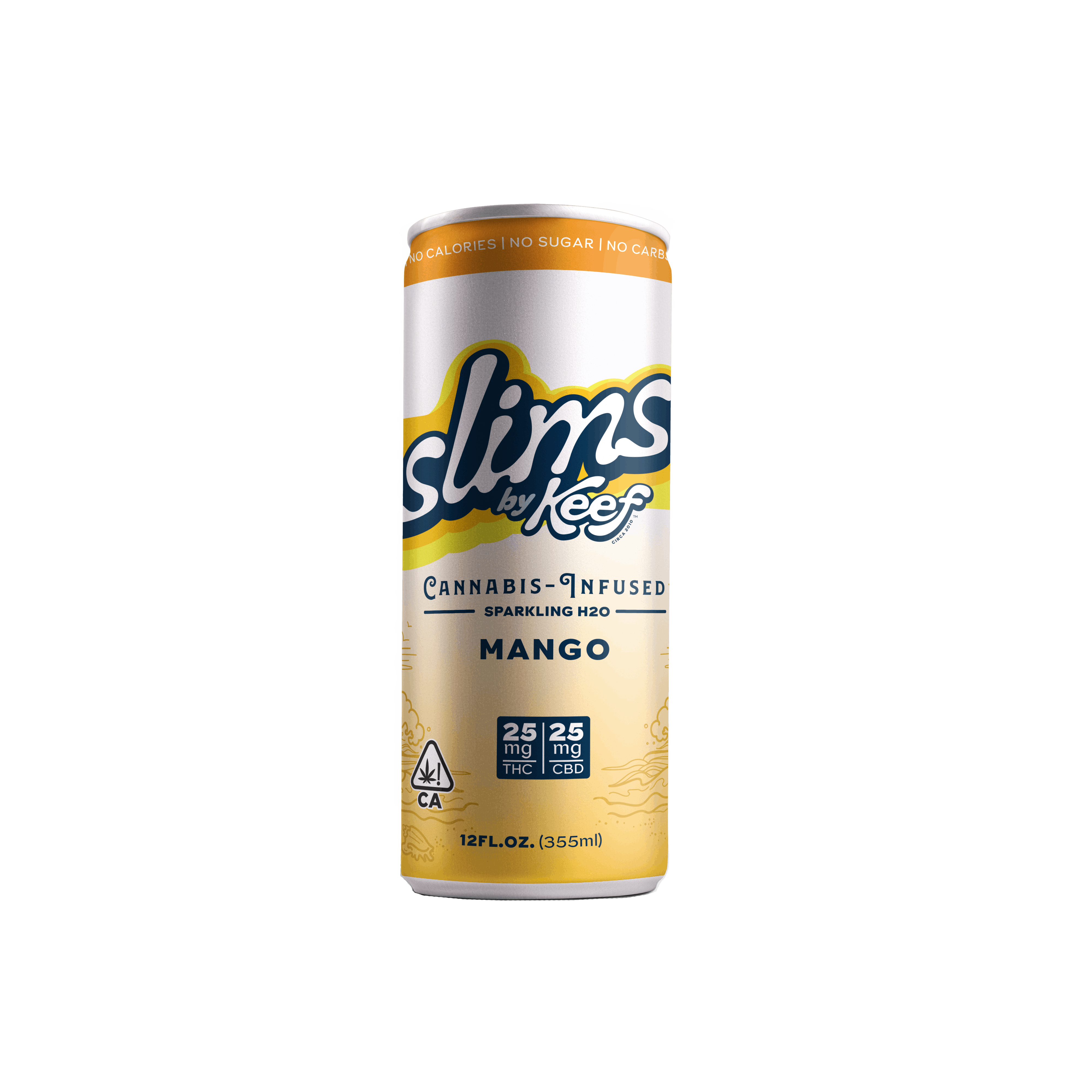 SLIMS MANGO 25:25MG THC:CBD 12OZ