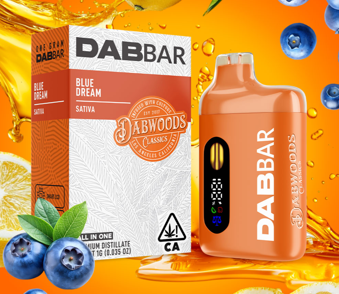 DABWOODS BLUE DREAM DAB BAR ALL-IN-ONE