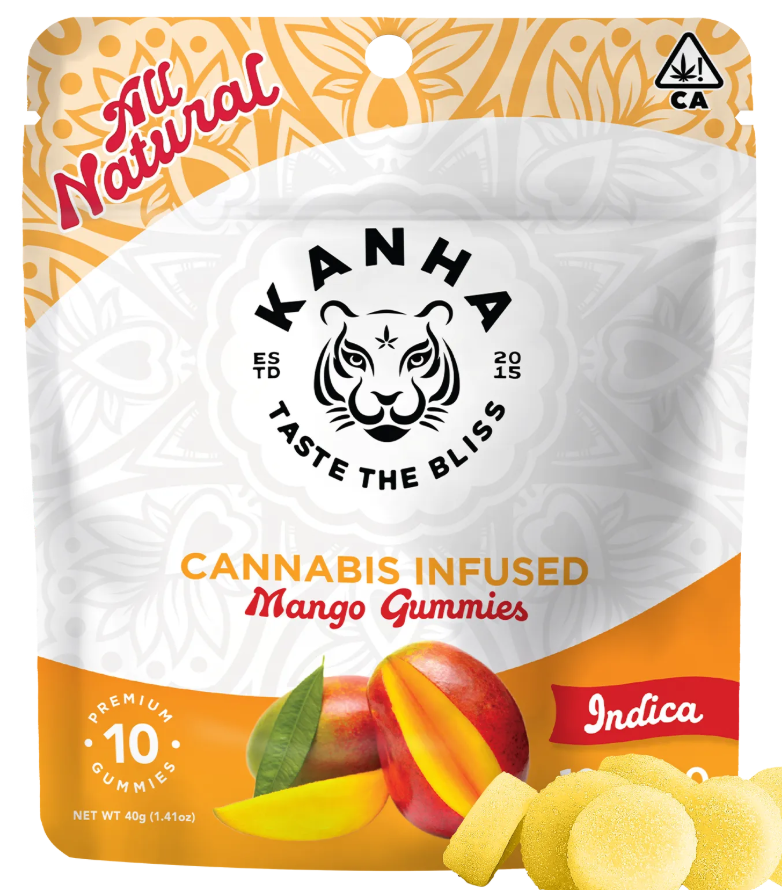 $23 | MANGO GUMMIES (I)| 100MG | KANHA