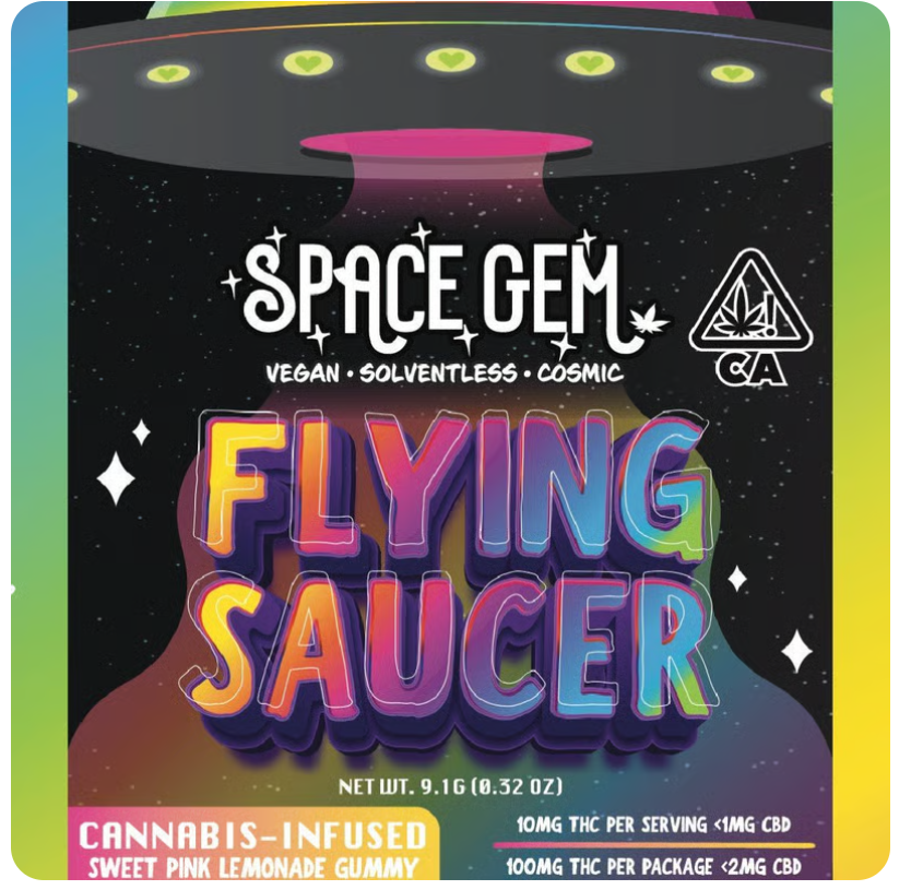 $20 | SINGLE SAUCER | 100MG | SPACEGEMS
