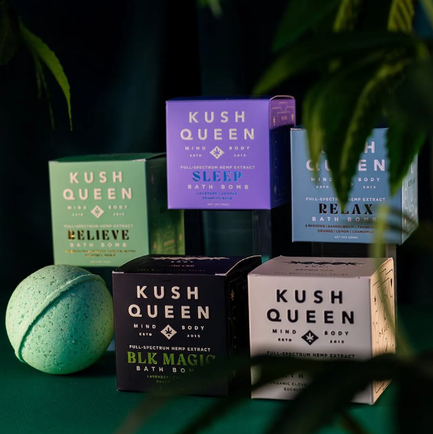 $19 | 1:1 SLEEP BATH BOMB | KUSH QUEEN