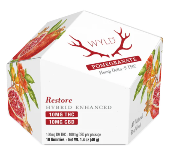 $32 | (H) POMEGRANATE | CBD/THC | WYLD