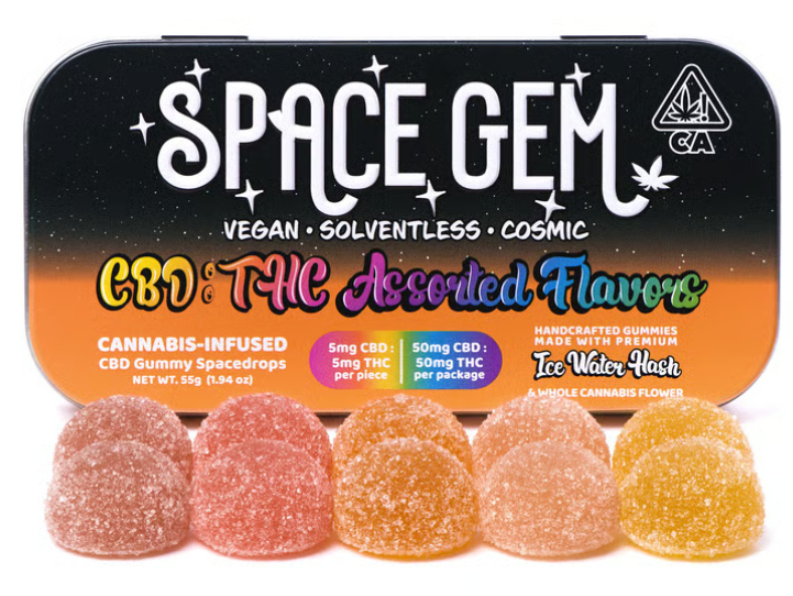 $30 | CBD/THC GUMMY SPACEDROPS | 1:1 | SPACEGEMS