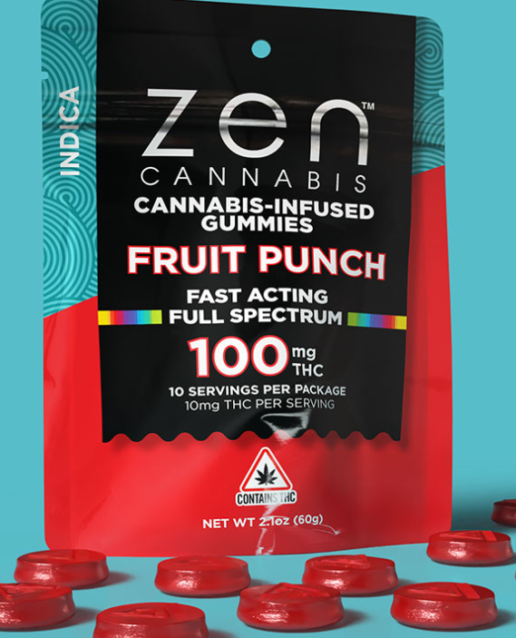 $19 | INDICA FRUIT PUNCH | 10PCK | ZEN