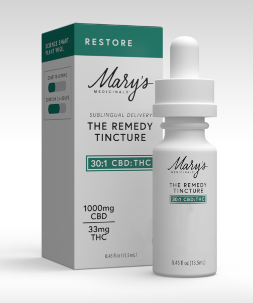 | RESTORE | CBD:THC| 500MG:16MG | MARY'S MEDINCIAL