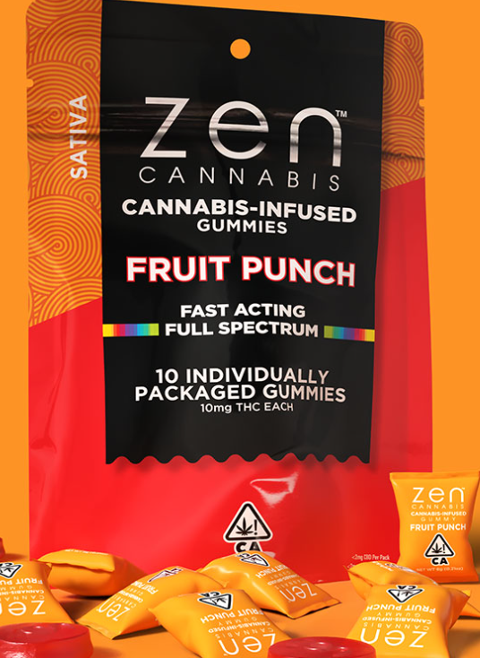 $19 | SATIVA FRUIT PUNCH | 10PCK | ZEN