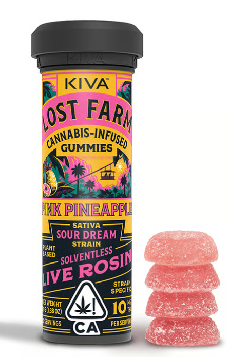 PINK PINEAPPLE SOUR DREAM | 100MG | LOST FARMS