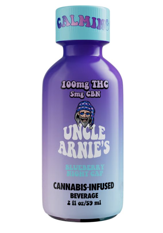 $12 | BLUEBERRY NIGHT CAP | 100MG W/CBN | UNCLE ARNIES