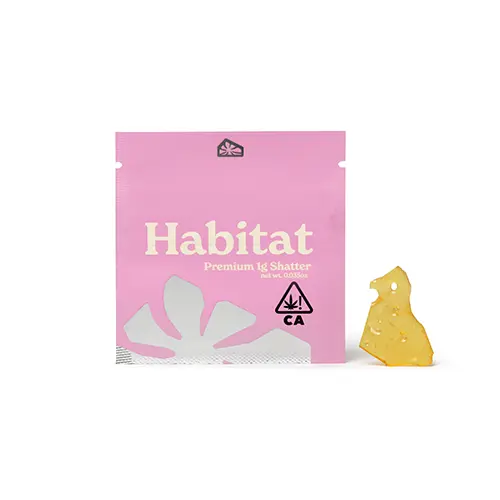 $20 | CHAMPAGNE | 1G SHATTER | HABITAT