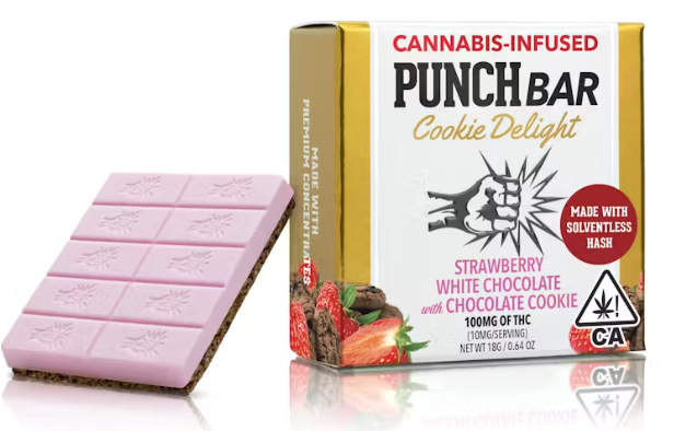 $20 | HYBRID | STRAWBERRY WHITE CHOCOLATE | 100MG | PUNCH