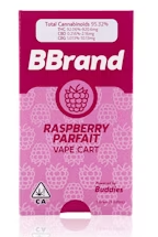 Bbrand | Raspberry Parfait | 1G Vape Cart