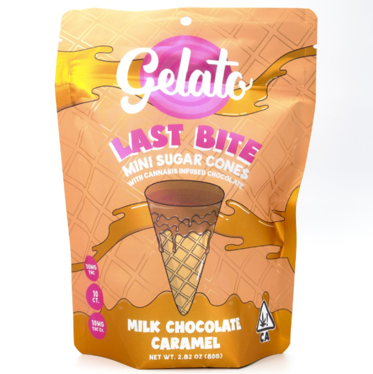 Gelato |  Last Bite Milk Chocolate Caramel 100MG