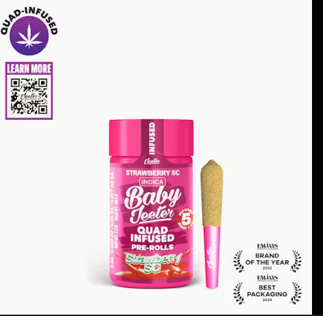 Baby Jeeter | Strawberry Sc | 2.5G 5PK