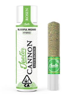 Jeeter Live Rosin Cannon| Blissful Wizard| 1.3G Preroll Blissful Wizard