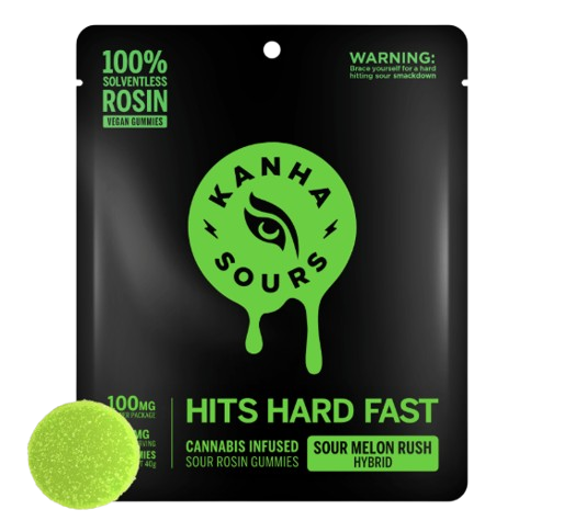 Melon Rush  Sour Solventless Rosin Nano - Hybrid