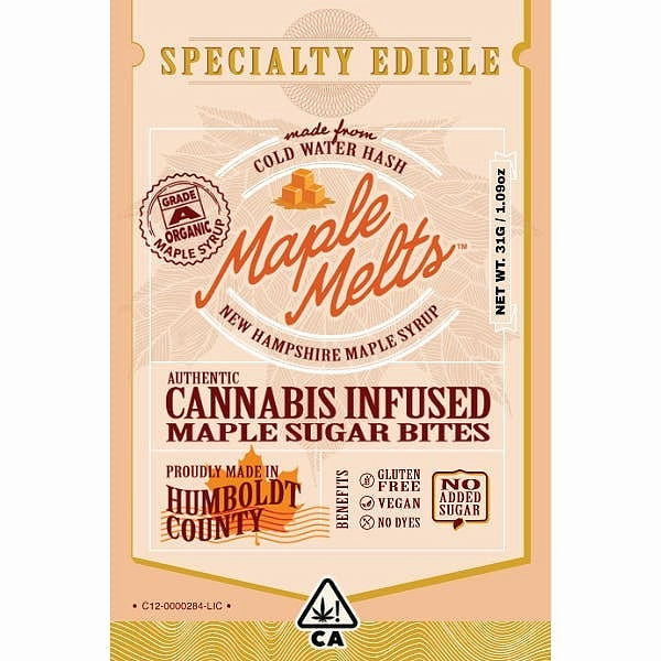 Maple Melts 10 Mg - 10 Ct