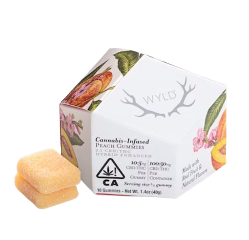 Peach 2:1 Gummies