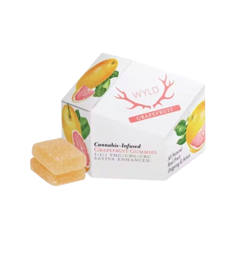Grapefruit 1:1:1 THC:CBG:CBC Gummies