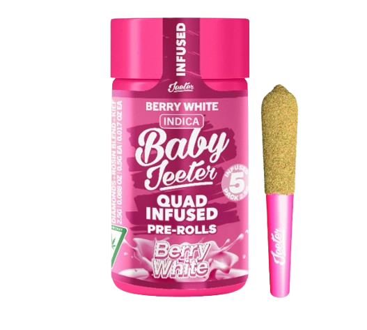 Berry White - Quad Infused Baby Jeeters