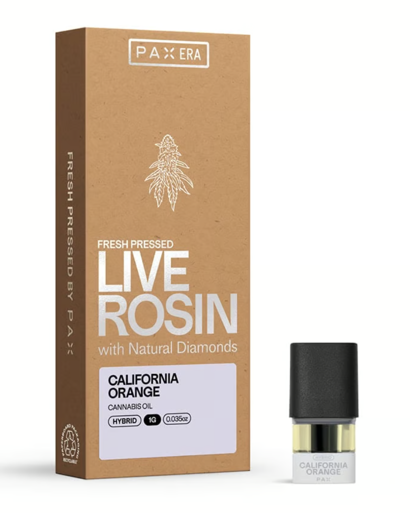 California Orange 1G - Live Rosin Pax Pod