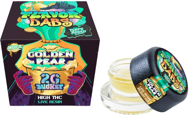 Golden Pear Flavor Dabs - 2G Live Resin