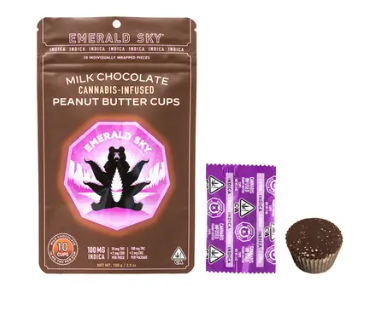 Milk Chocolate Peanut Butter Cup - 10 Ct Indica