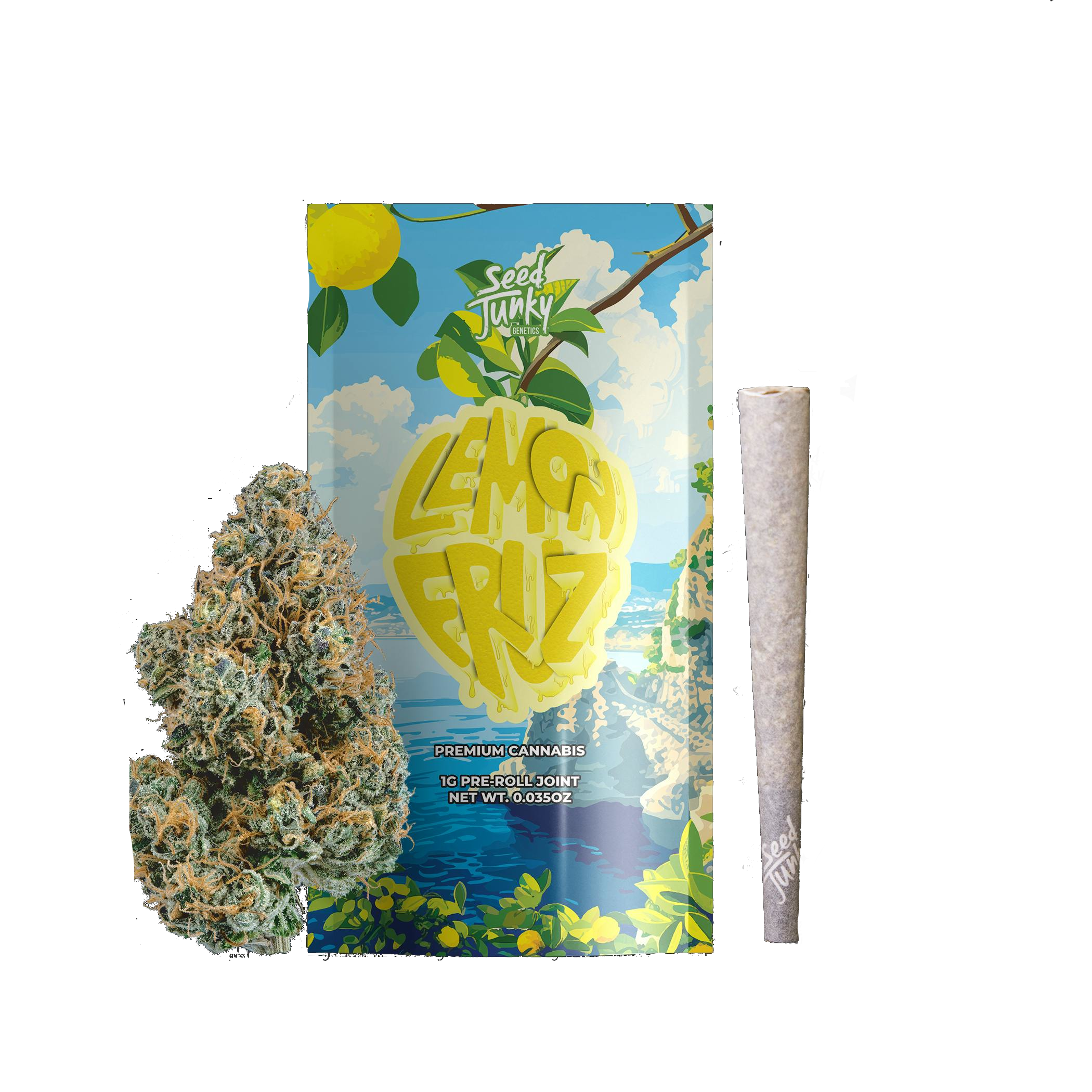 Sativa Lemon Fruz 1G Joint