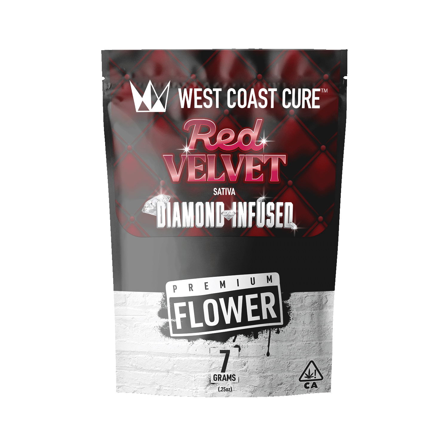 Red Velvet  7G Diamond Infused Premium Flower