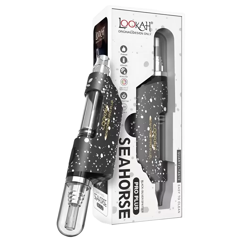 Seahorse Pro Plus - Spatter - Black White
