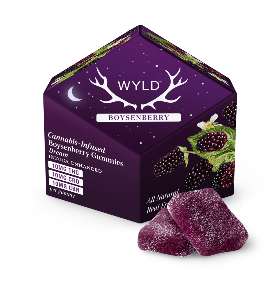 1:1:1 THC:CBD:CBN  Boysenberry Gummies