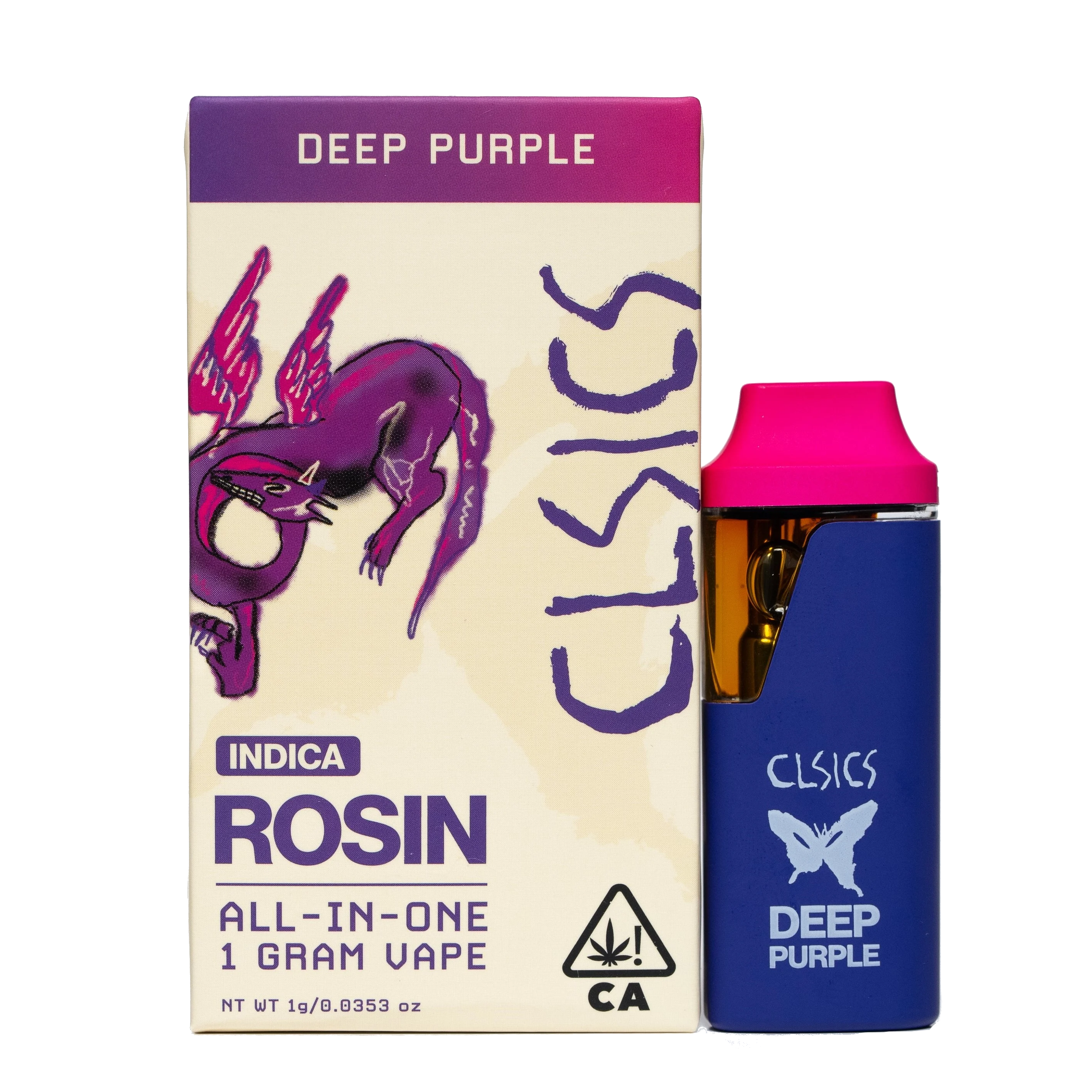 Deep Purple Live Rosin 1G Aio Vape
