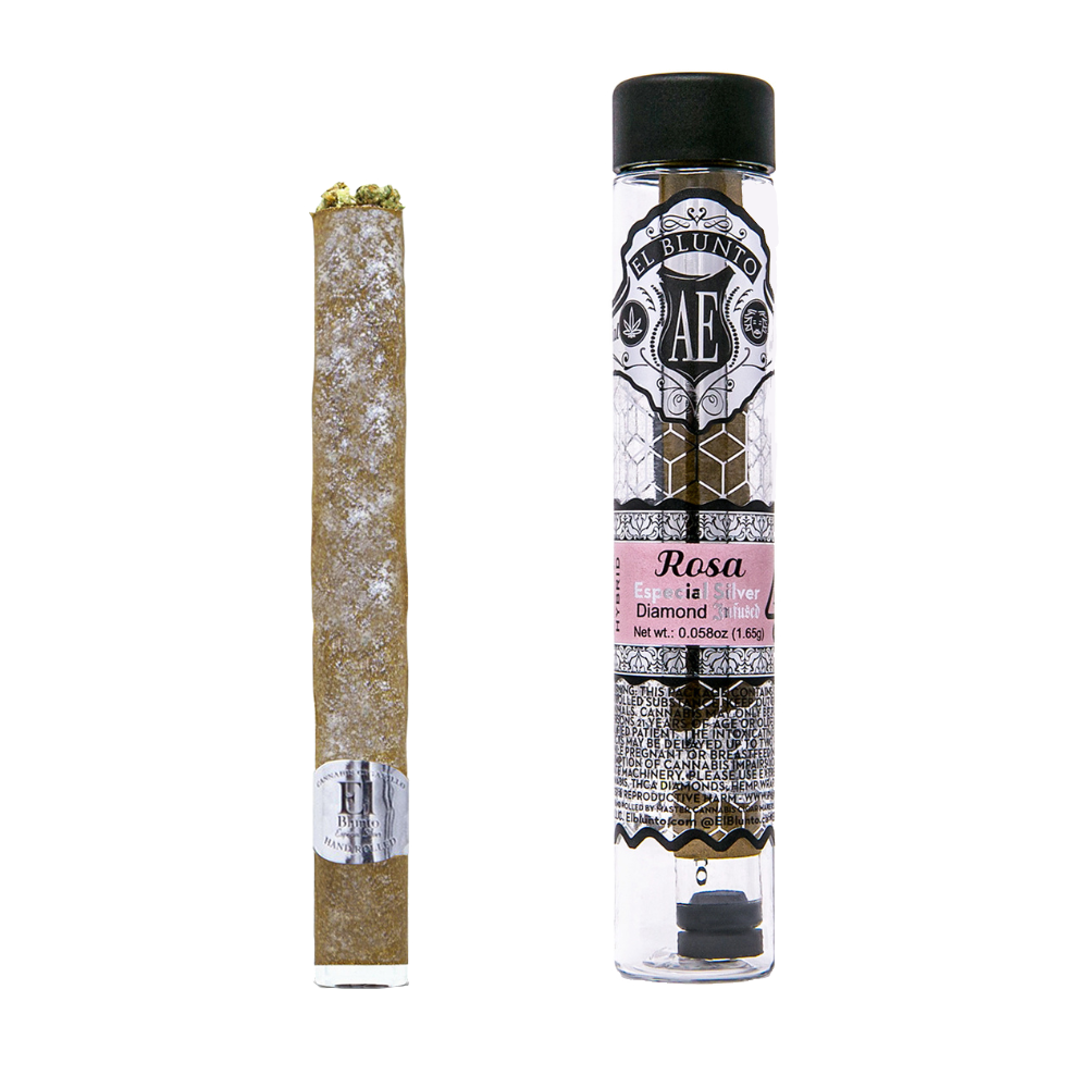 Silver Diamond Blunt 1.65G Hybrid Rosa