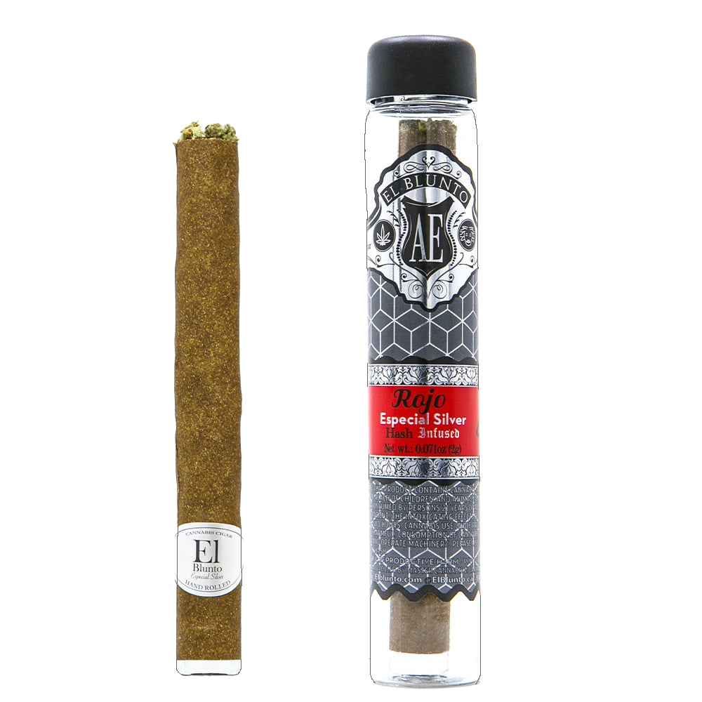 Hybrid Rojo Silver Hash Blunt 1.65G